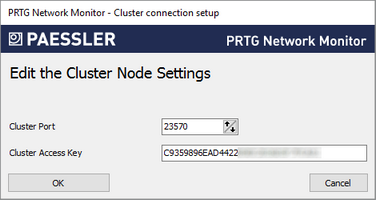 Edit Cluster Node Settings